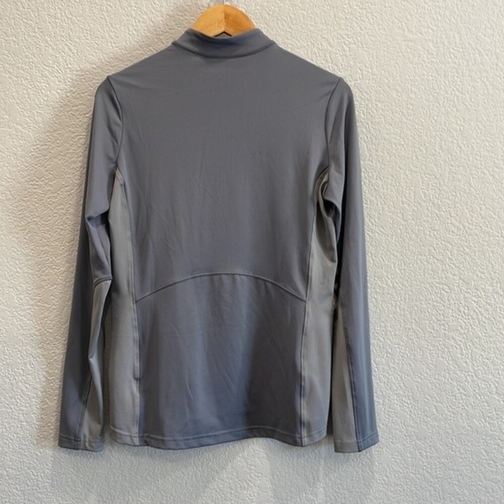 NEW Levelwear Bayshore Active Midlayer Quarter Zip in Pebble Gray Size Small - Picture 9 of 10